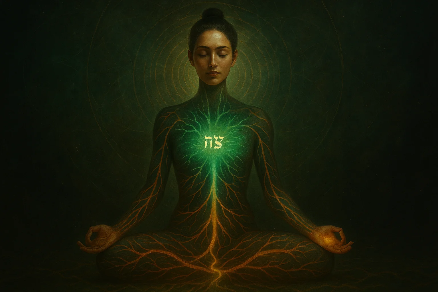 Meditación cabalística circulación Protocolo Práctico Netzaj