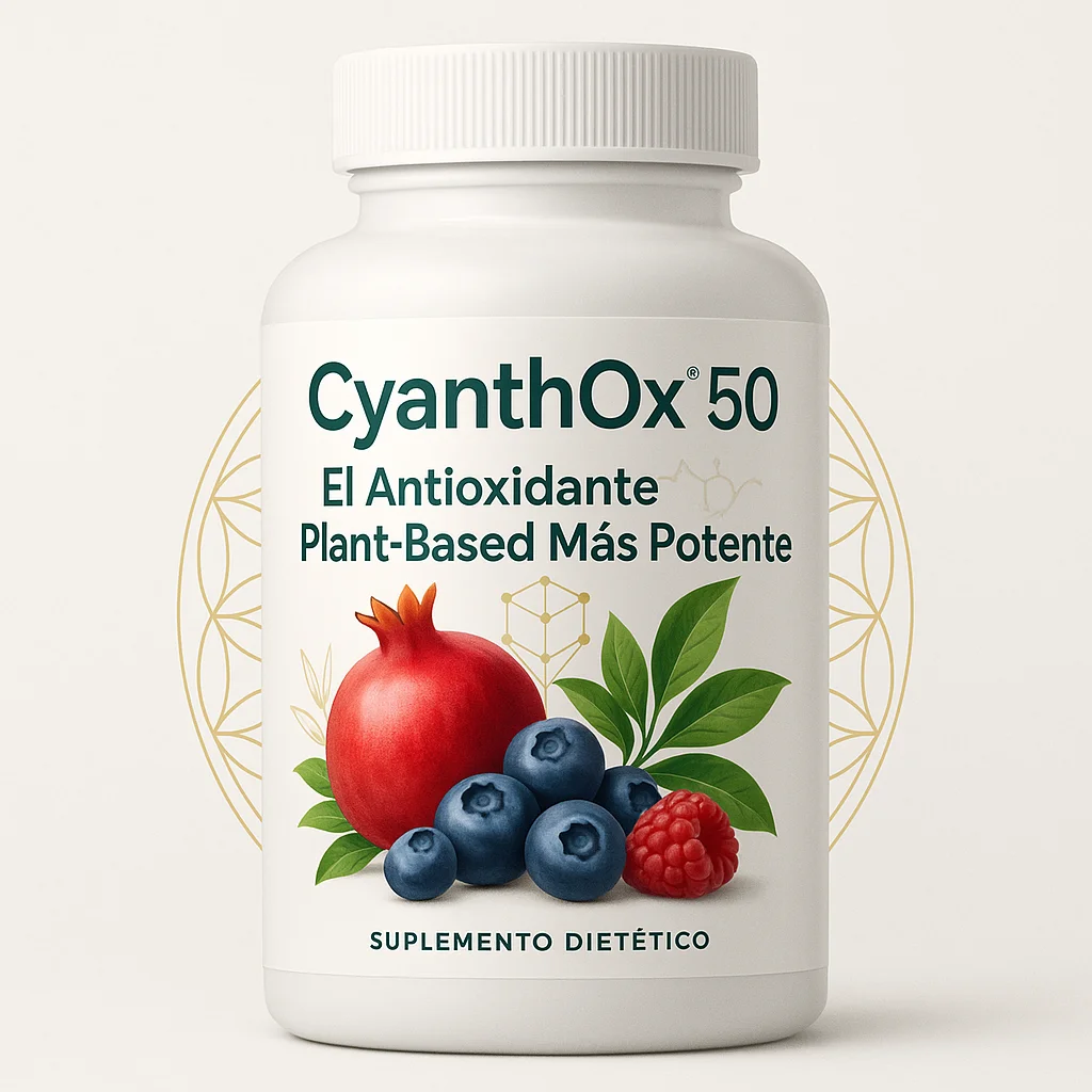 CyanthOx™ 50: El Antioxidante Plant-Based Más Potente
